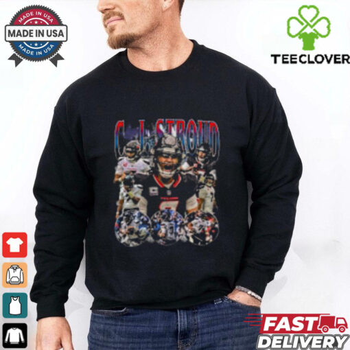 C.J. Stroud Bootleg Collage Crewneck shirt