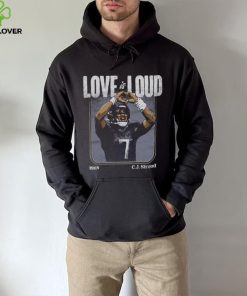 C.J. Stroud Houston Love Is Loud WHT Shirt