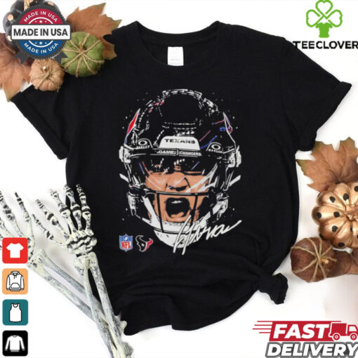 C.J. Stroud Houston Texans NFL football big face signature graphic shirt