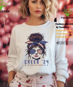 C.R.E.E.D 24 T.A.K.E Me Higher Messy Bun Usa Shirt 1 C.R.E.E.D 24 T.A.K.E Me Higher Messy Bun Usa Shirt