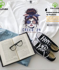 C.R.E.E.D 24 T.A.K.E Me Higher Messy Bun Usa Shirt 2 C.R.E.E.D 24 T.A.K.E Me Higher Messy Bun Usa Shirt