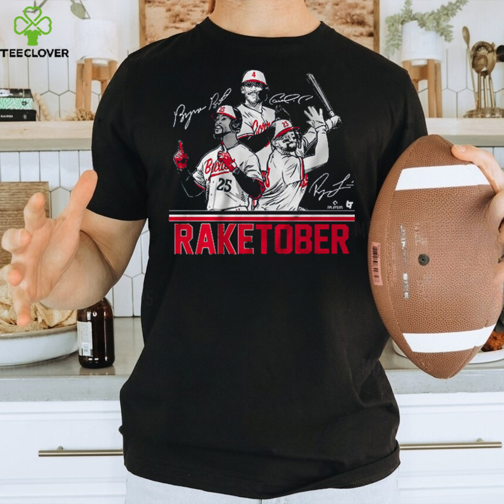 CARLOS CORREA, BYRON BUXTON, & ROYCE LEWIS RAKETOBER SHIRT CARLOS CORREA, BYRON BUXTON, & ROYCE LEWIS RAKETOBER SHIRT