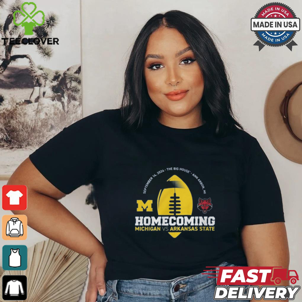 Michigan Wolverines Valiant Blue 2024 Homecoming Gameday Shirt Michigan Wolverines Valiant Blue 2024 Homecoming Gameday Shirt