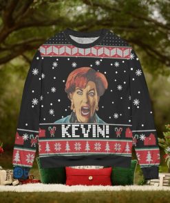 Kevin! Meme Home Alone Snowflake Christmas Pattern Ugly Christmas Sweater Christmas Gift For Men And Women