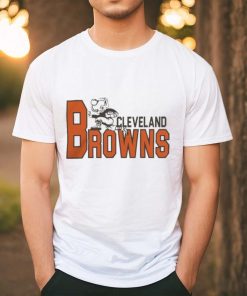 Design Block Cleveland Browns Stiffarm Shirt