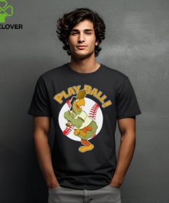 Play Ball! Pirate Baseball Mascot Pirate Parrot Kids T Shirt