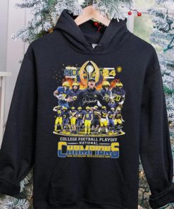 CFP 2024 National Championship Michigan Wolverines Team Champions Signatures Shirt