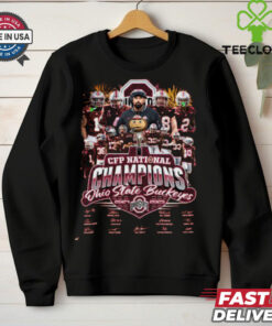 CFP National Champions Ohio State Buckeyes 2025 T Shirt