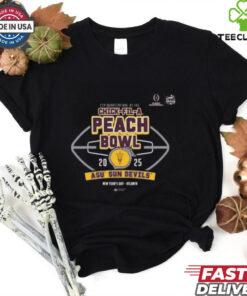 CFP Quarterfinal 2025 Chick fil A Peach Bowl Arizona State Football Shirt