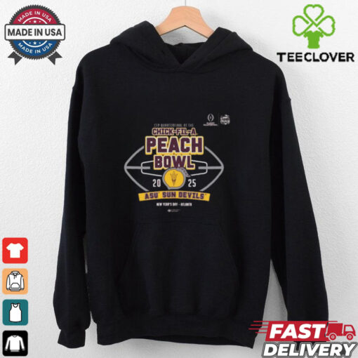 CFP Quarterfinal 2025 Chick fil A Peach Bowl Arizona State Football Shirt