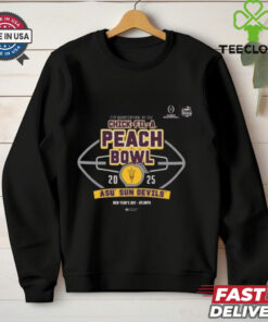 CFP Quarterfinal 2025 Chick fil A Peach Bowl Arizona State Football Shirt
