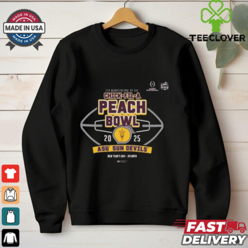 CFP Quarterfinal 2025 Chick fil A Peach Bowl Arizona State Football Shirt