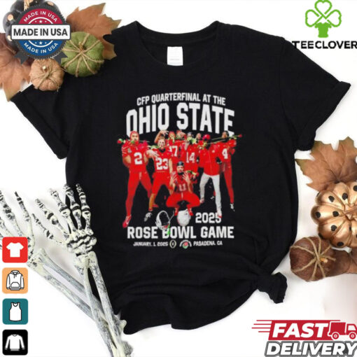 CFP Quarterfinal At The Ohio State Buckeyes 2025 Rose Bowl Game shirt