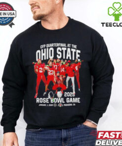 CFP Quarterfinal At The Ohio State Buckeyes 2025 Rose Bowl Game shirt