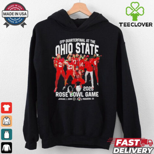 CFP Quarterfinal At The Ohio State Buckeyes 2025 Rose Bowl Game shirt