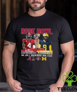 CFP Rose Bowl Game Jalen Mirole And Jj Mccarthy 2024 T Shirt