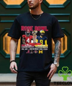 CFP Rose Bowl Game Jalen Mirole And Jj Mccarthy 2024 T Shirt