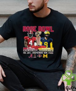 CFP Rose Bowl Game Jalen Mirole And Jj Mccarthy 2024 T Shirt