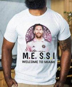 Official Messi Welcome To Miami T Shirt