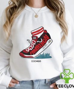 CHGO Marathon White performance Shirt 2 CHGO Marathon White performance Shirt