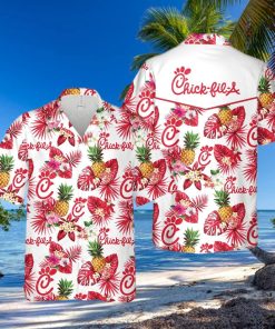 CHICK – FIL – A PINEAPPLE HAWAIIAN SHIRT