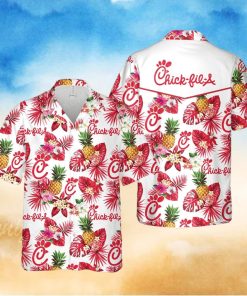 CHICK – FIL – A PINEAPPLE HAWAIIAN SHIRT