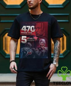 CJ Stroud 470 Pass YDs And 5 Pass TDs For Single Game Rookie Record Home Decor Poster Canvas