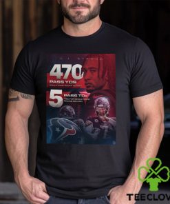 CJ Stroud 470 Pass YDs And 5 Pass TDs For Single Game Rookie Record Home Decor Poster Canvas 1 CJ Stroud 470 Pass YDs And 5 Pass TDs For Single Game Rookie Record Home Decor Poster Canvas