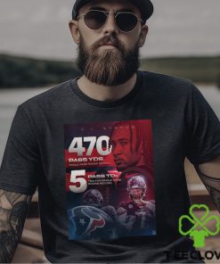 CJ Stroud 470 Pass YDs And 5 Pass TDs For Single Game Rookie Record Home Decor Poster Canvas 3 CJ Stroud 470 Pass YDs And 5 Pass TDs For Single Game Rookie Record Home Decor Poster Canvas