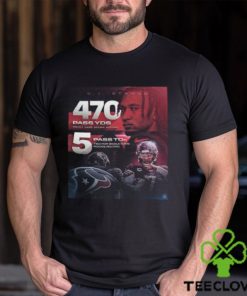CJ Stroud 470 Pass YDs And 5 Pass TDs For Single Game Rookie Record Unisex T Shirt