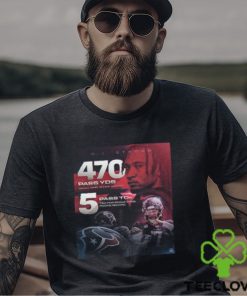 CJ Stroud 470 Pass YDs And 5 Pass TDs For Single Game Rookie Record Unisex T Shirt