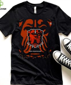 CLEVELAND BROWNS DAWG POUND NEW DOG LOGO T SHIRT