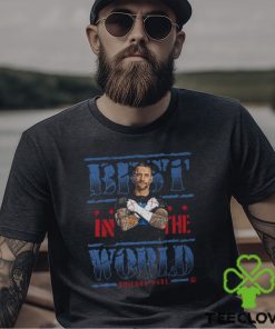 CM Punk Best In The World WHT SHIRT