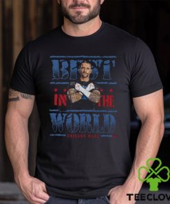 CM Punk Best In The World WHT SHIRT