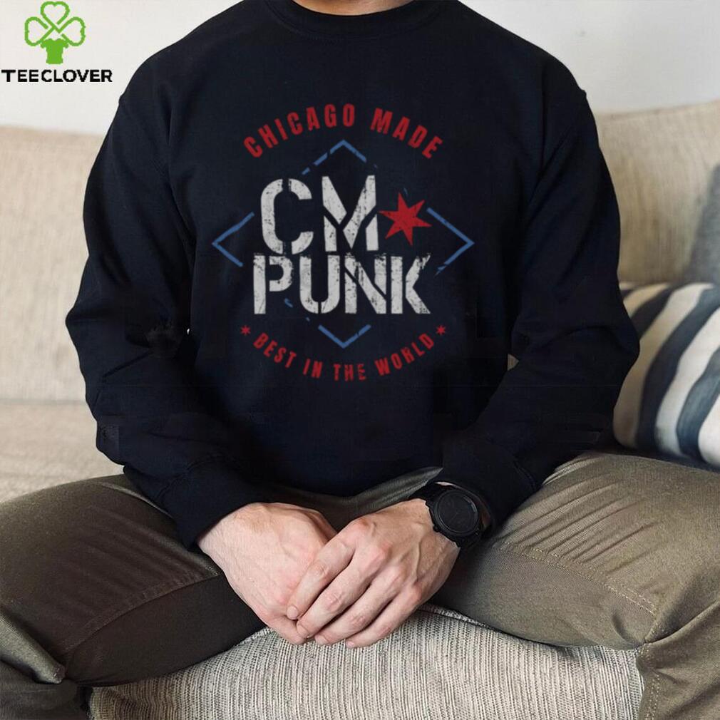 CM Punk Chicago Made T Shirt CM Punk Chicago Made T Shirt
