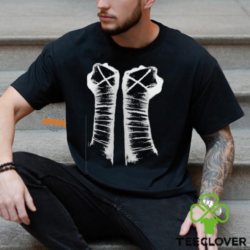 CM Punk Fists Retro T Shirt