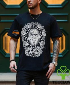 CM Punk Straight Edge Society SES Mens Black T shirt