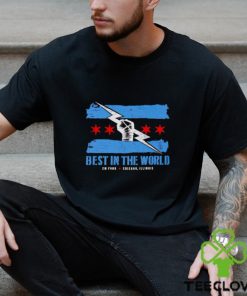 CM Punk logo flag best in the world shirt