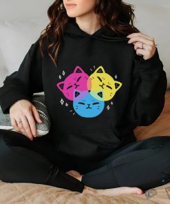 CMY Kitties colorful shirt