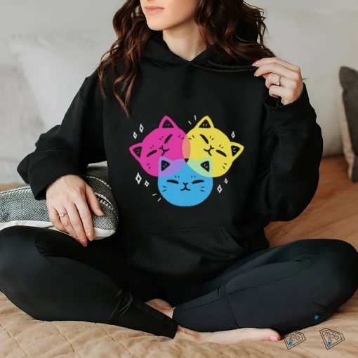 CMY Kitties colorful shirt
