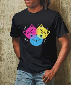 CMY Kitties colorful shirt
