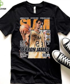 COVER BASKETBALL LEBRON JAMES T Shirts