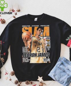 COVER BASKETBALL LEBRON JAMES T Shirts