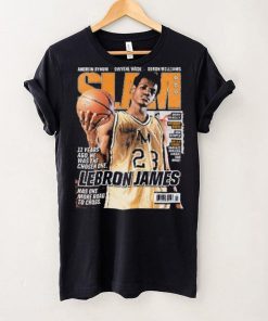 COVER BASKETBALL LEBRON JAMES T Shirts