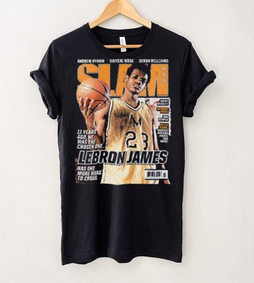 COVER BASKETBALL LEBRON JAMES T Shirts