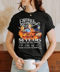 CREEDENCE learwater reviv 56 Years 1967 2023 John Fogerty shirt