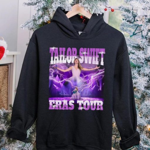 Noir Unisexe Taylor Swift Style Rétro 9   Concert ERAS Tour T shirt