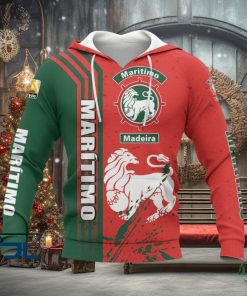 CS Marítimo Red Green Pullover Hoodie
