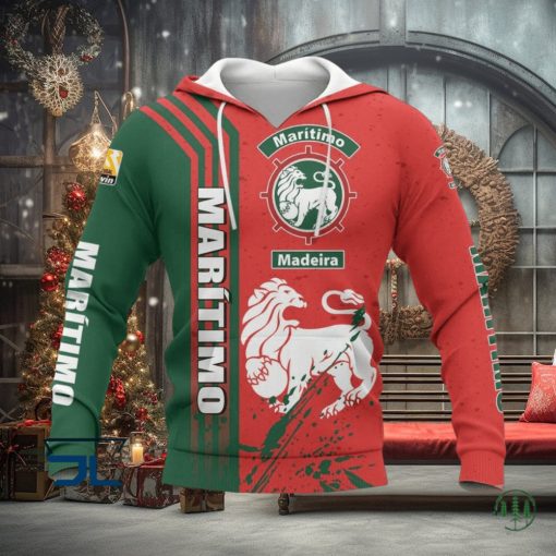 CS Marítimo Red Green Pullover Hoodie