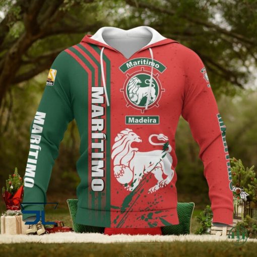 CS Marítimo Red Green Pullover Hoodie